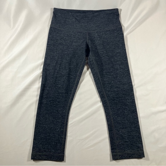 Lululemon Wunder Under Pant Hi-Rise Tech Mesh Black sz 2 - Picture 9 of 9